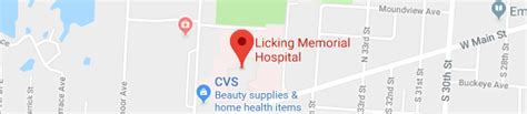 licking memorial physical therapy|licking memorial hospital map.